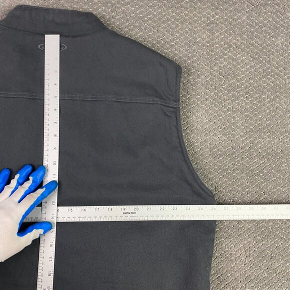 Arborwear Vest Men's 2XL Canvas Cotton Work Gray Sherpa Fleece Lined XXL - Picture 11 of 14